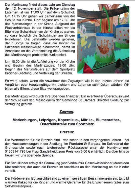 2024-11-12 St. Martin in Broicher Siedlung (c) aus dem Pfarrbrief November 2024