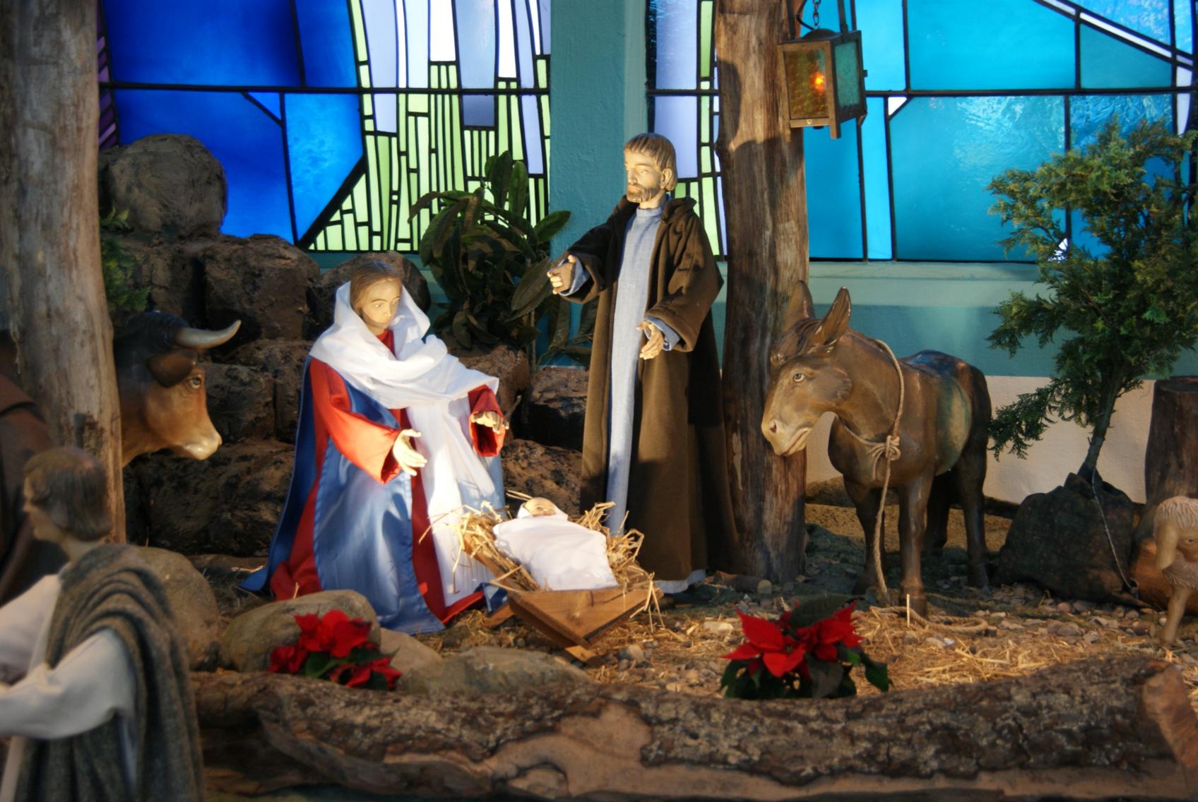 2020-12-26 Krippe St. Mariä Empfängnis (c) Karl-Heinz-Dittmann