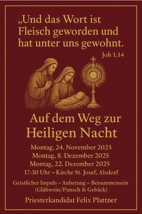 2025-12 Auf dem Weg zur Heiligen Nacht (c) Katholische Kirche Alsdorf