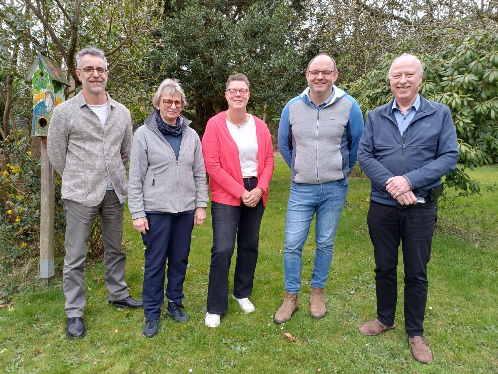 Karl Nellessen, Bärbel Schumacher, Doro Schleibach, Stephan Acker, Konrad Dreeßen (c) Elke Krings